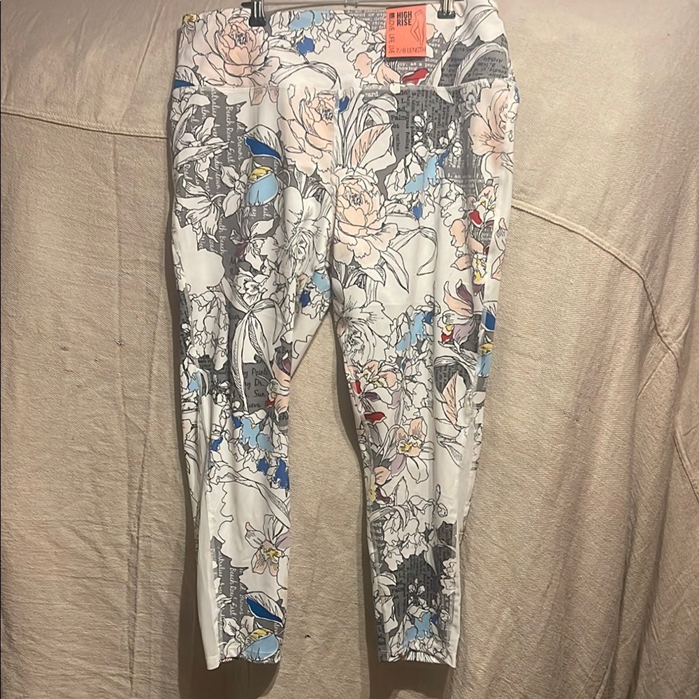 Floral Print Women's Pants